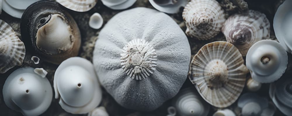 Seashell Symphony by Treechild — canvas wall art
