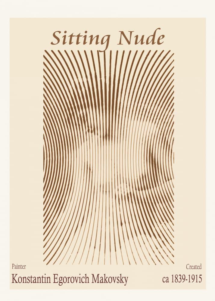 Abstract Nude Form by Doa Project — canvas wall art