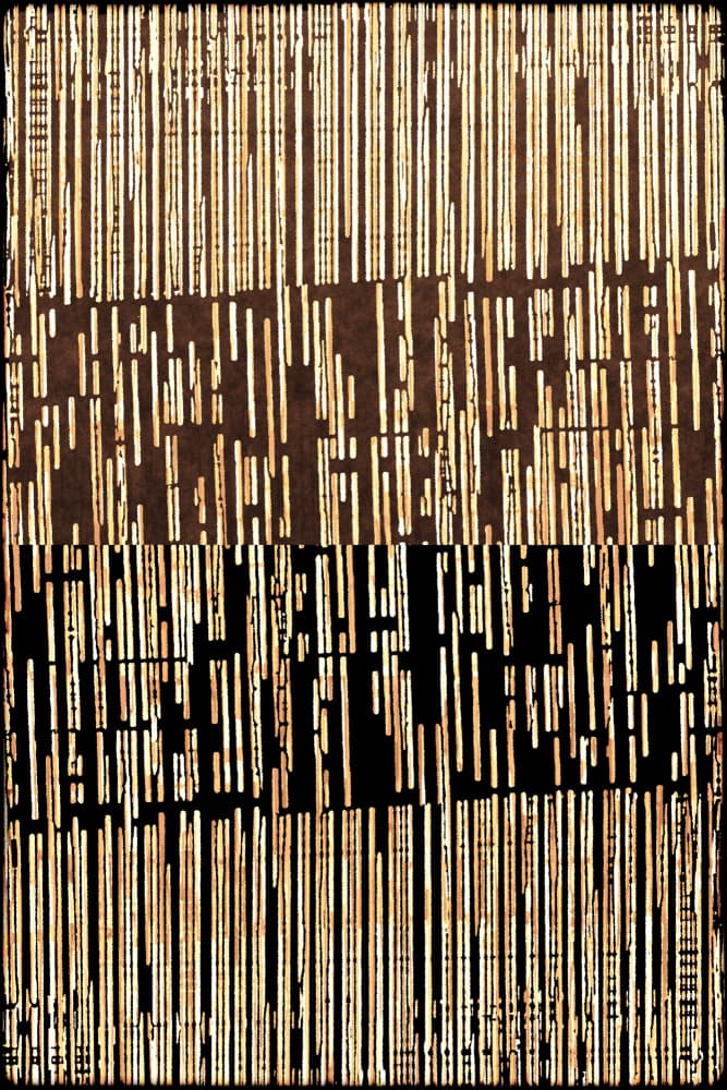 Textured Linear Pattern by Petr Strnad — canvas wall art