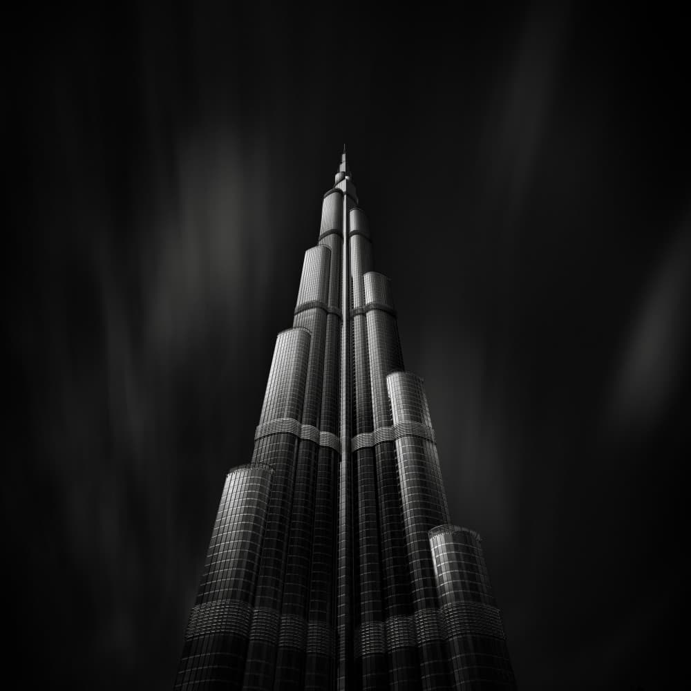 Burj Khalifa by Haggard — canvas wall art