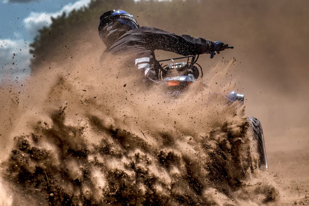 Offroad ATV Action by Wojciech Łączkowski — canvas wall art