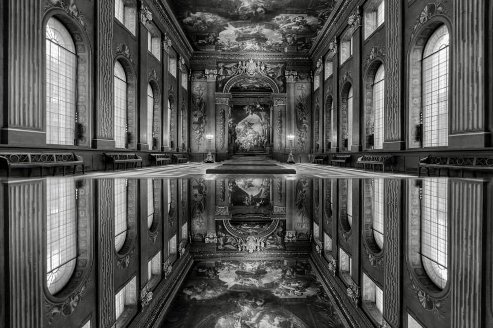 Grand Hall Reflection by Agus Adriana — canvas wall art