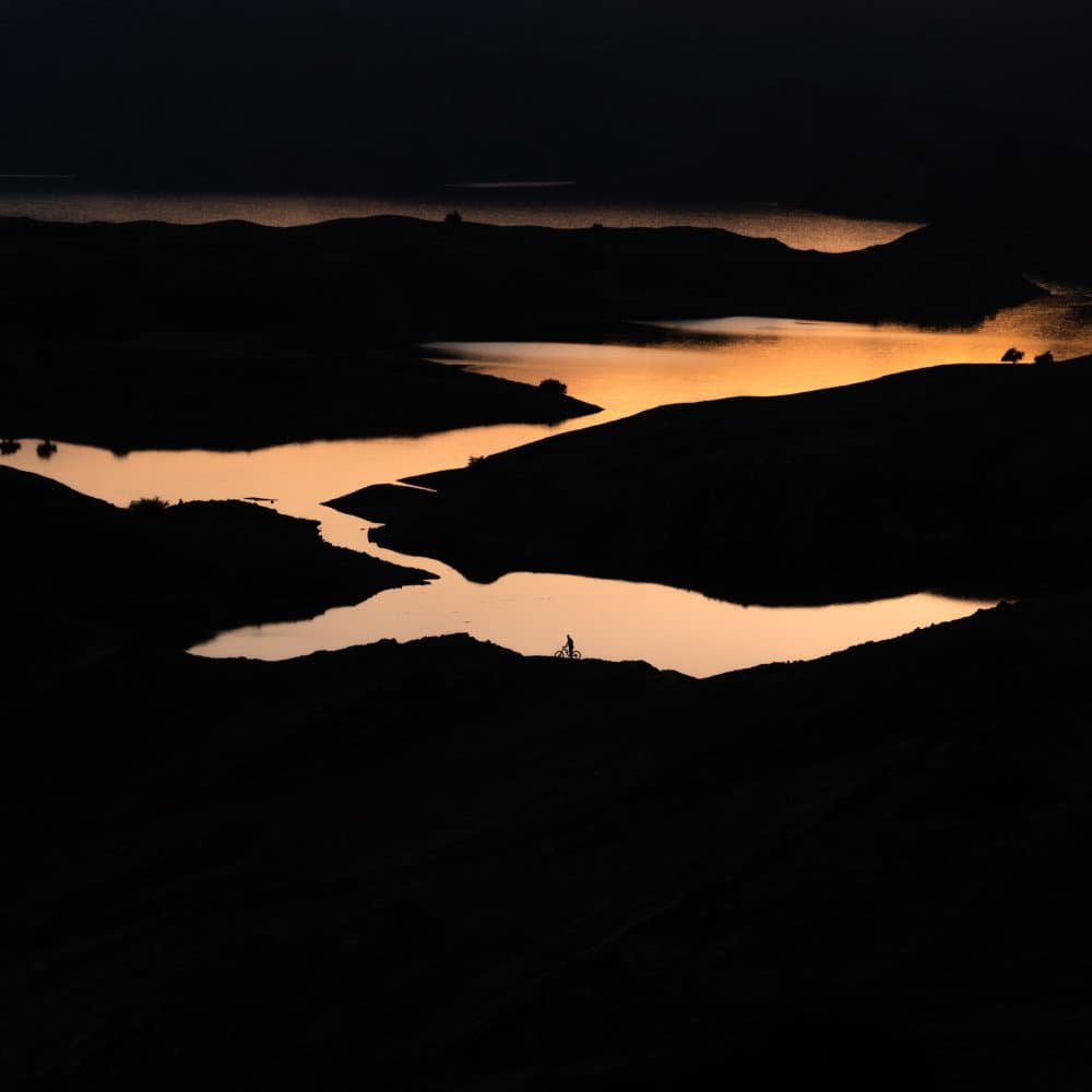 Golden Hour Journey by Hamid Jamshidian — canvas wall art