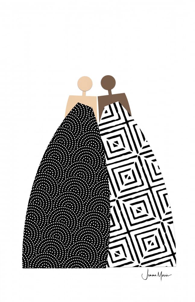 Diverse Women United by Jemma Morris — canvas wall art