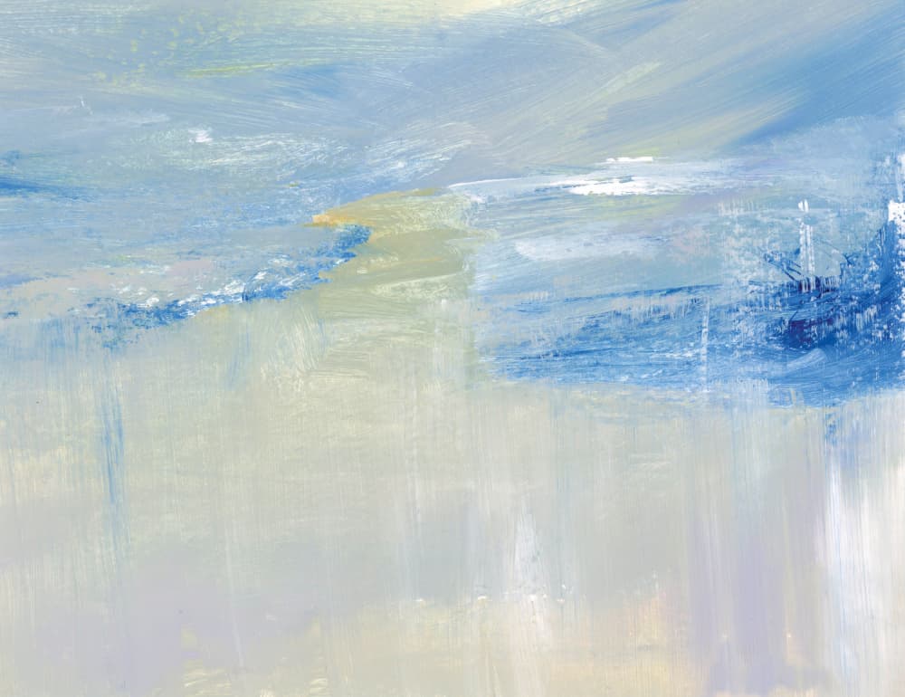Dreamy Blue Hues by Breanna Megan Studio — canvas wall art