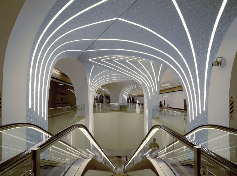 Modern Metro Flow by Erhard Batzdorf — canvas wall art