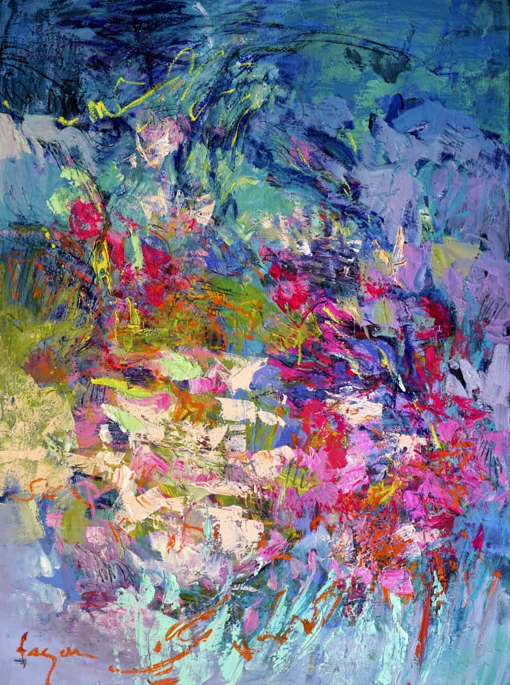 Vibrant Whirlwind by Dorothy Fagan — canvas wall art