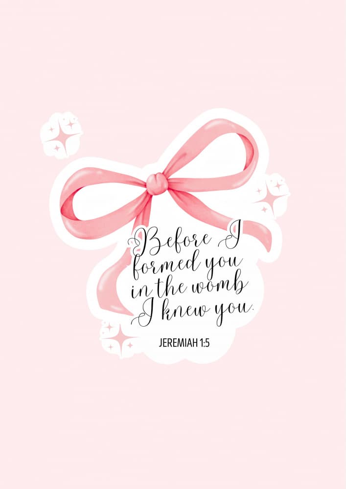 Pink Ribbon Baby Verse