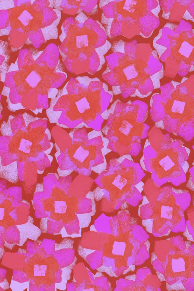 Blooms of Passion by Treechild — canvas wall art