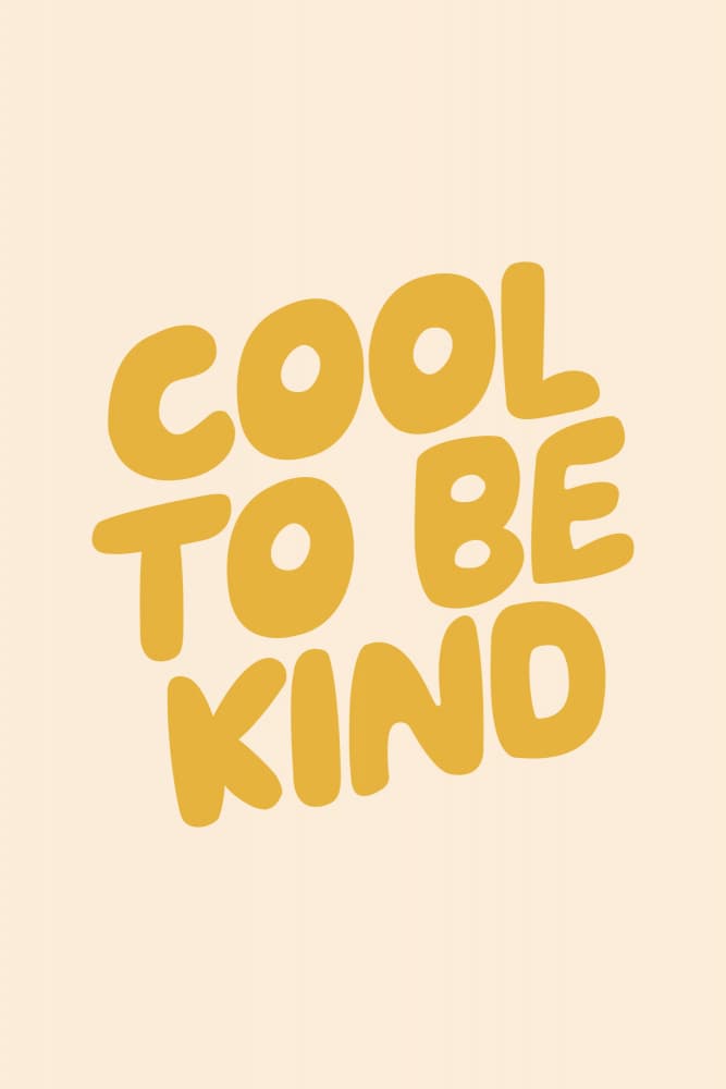 Cool To Be Kind by Brett Wilson — canvas wall art