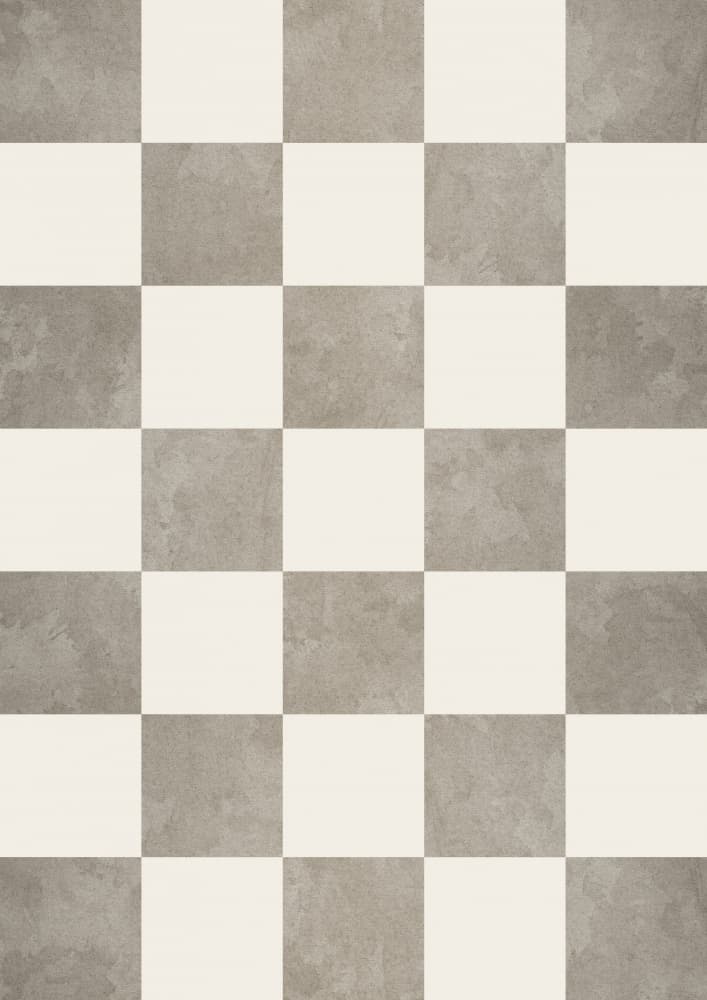 Neutral Checkerboard Texture by Ema Paraschiv — canvas wall art