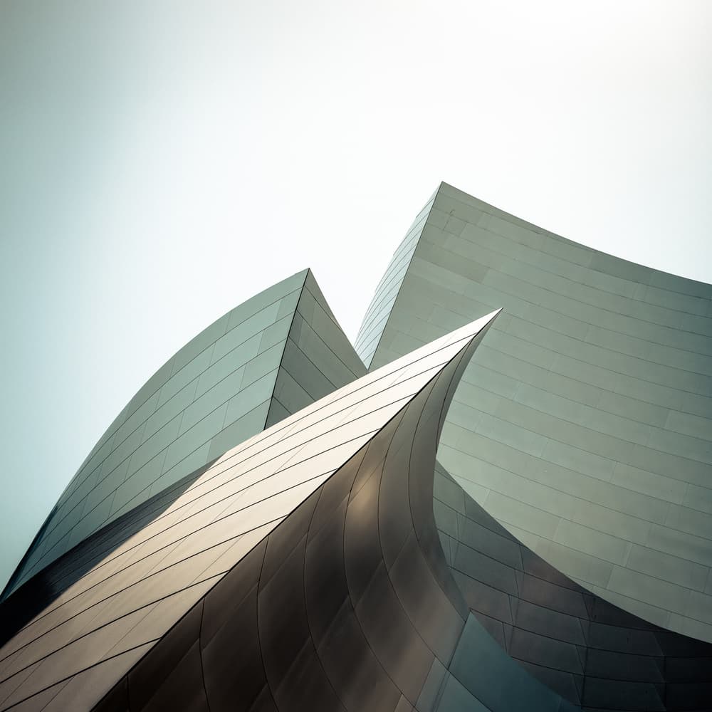 Sleek Architectural Curves by Stefan Buder — canvas wall art