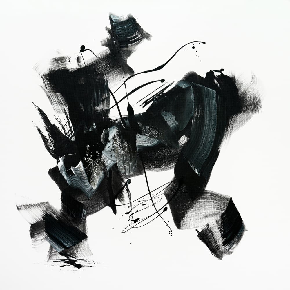 Dynamic Abstract Strokes by Paresh Nrshinga FRSA — canvas wall art
