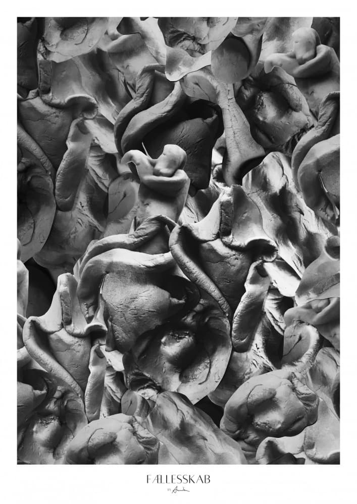 Abstract Organic Forms by Annika John — canvas wall art