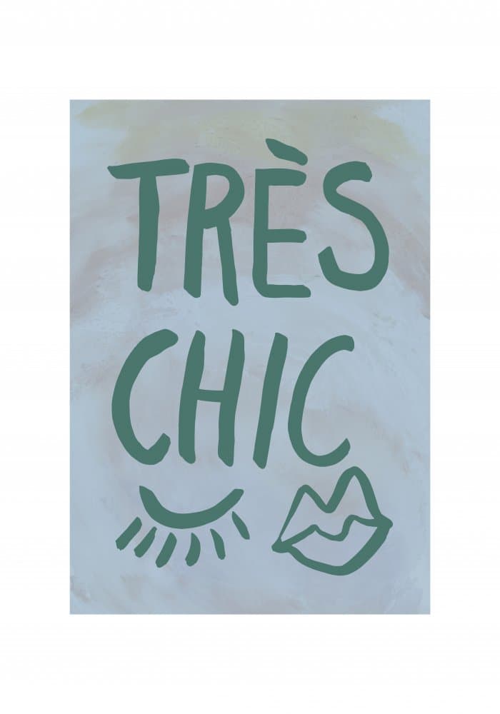 Très Chic Abstract Style by Pictufy Studio — canvas wall art