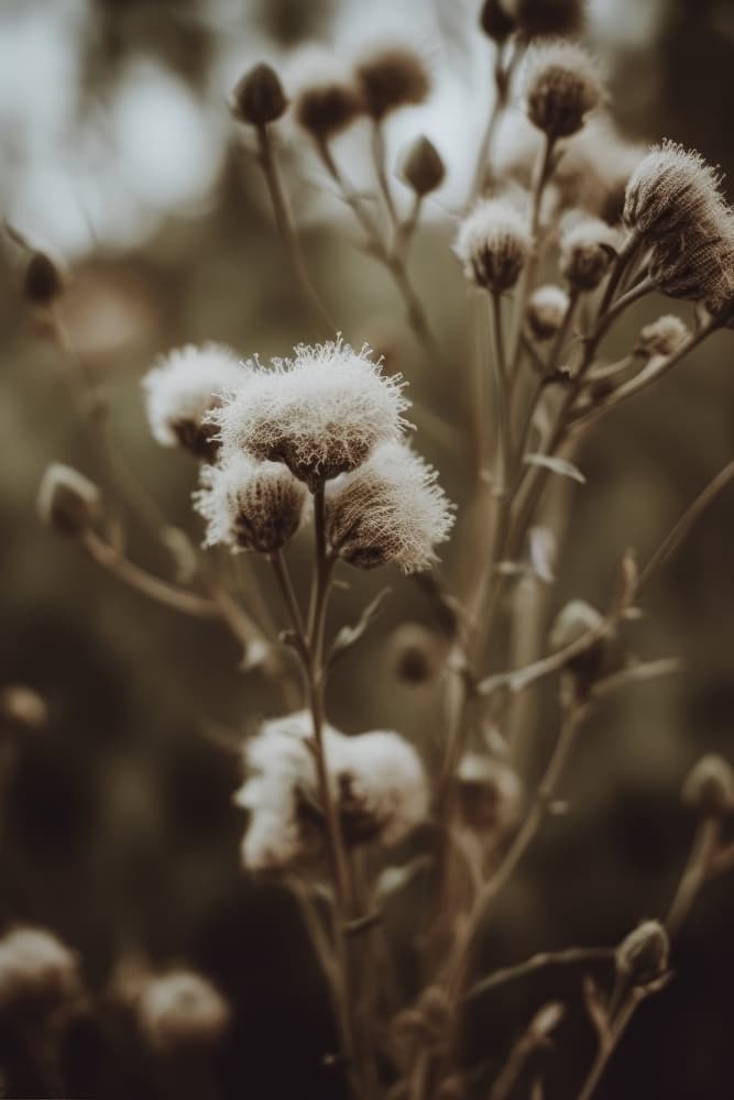 Whispering Thistles by Treechild — canvas wall art