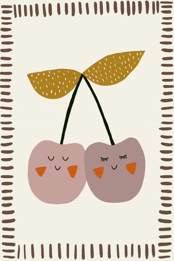 Happycherry by Treechild — canvas wall art