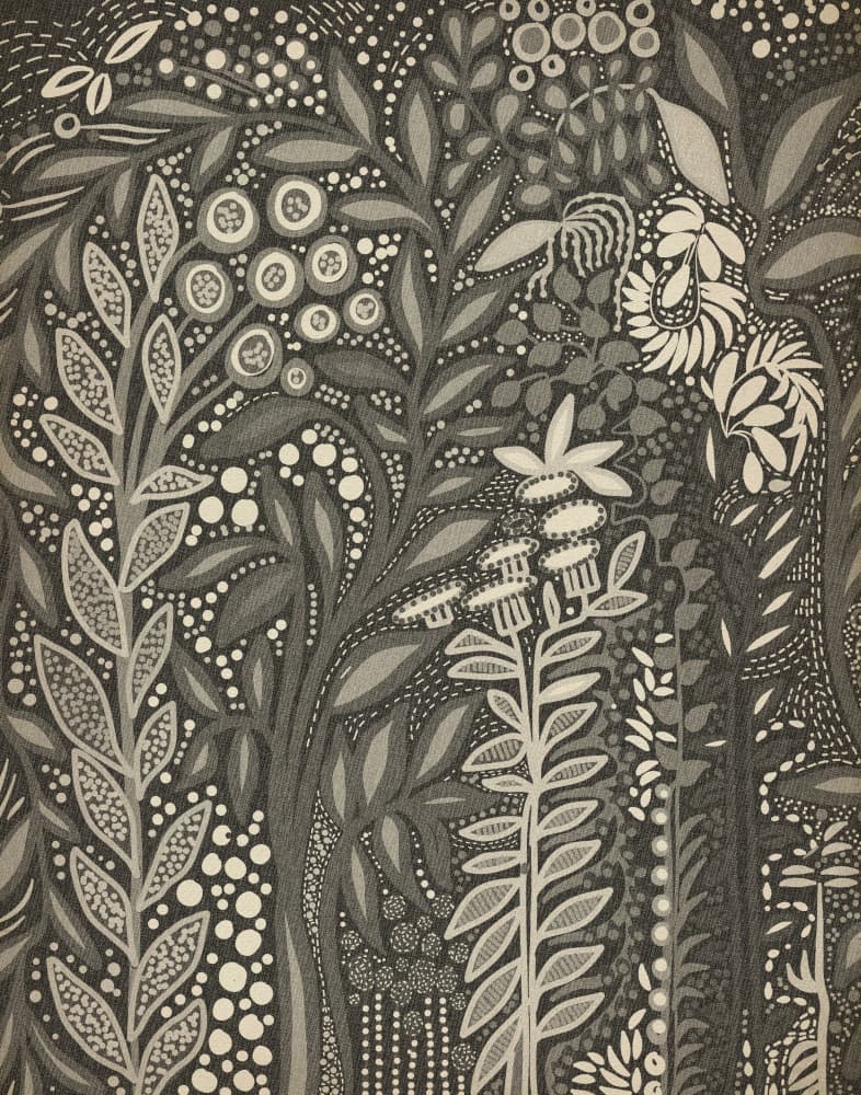 Intricate Forest Foliage by Josie George — canvas wall art