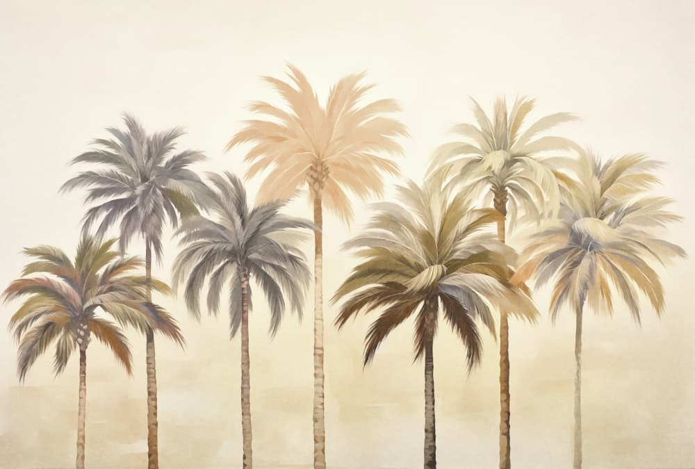 Desert Palm Grove by Andrea Haase — canvas wall art
