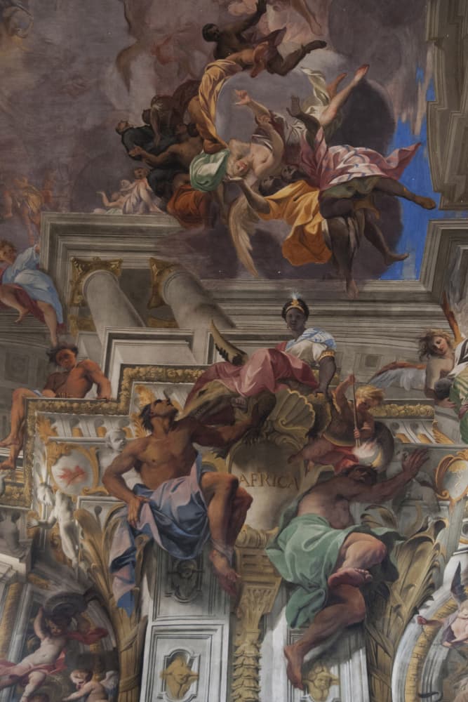 Dramatic Baroque Allegory Ceiling by amini54 — canvas wall art