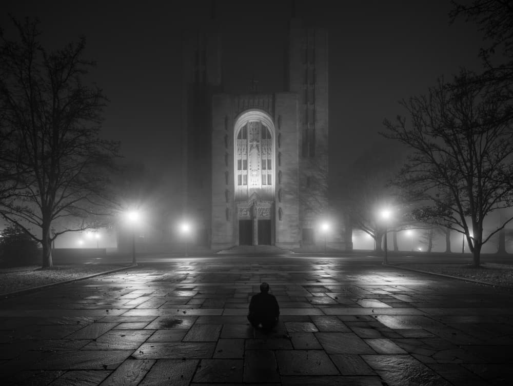 Gothic Night Fog by Scott J. Pilla — canvas wall art