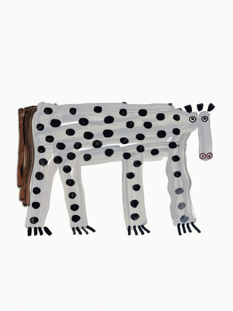 Spotted Creature by Treechild — canvas wall art