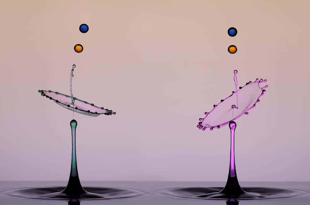 Dynamic Liquid Collisions by Edy Pamungkas — canvas wall art