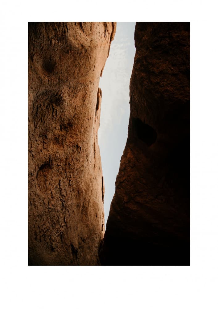 Desert Slot Canyon by Megan Shone — canvas wall art