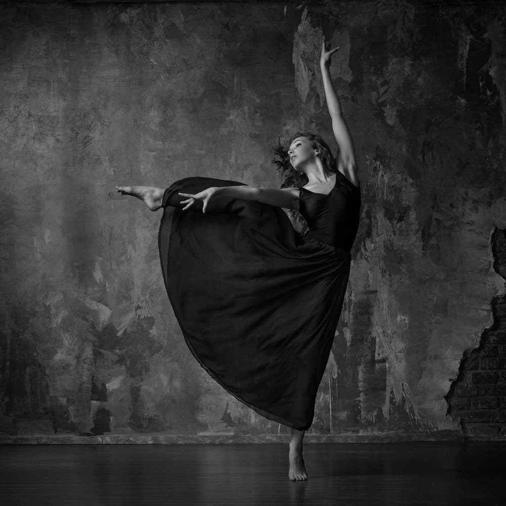 Graceful Dancer Flowing by Constantin Shestopalov — canvas wall art