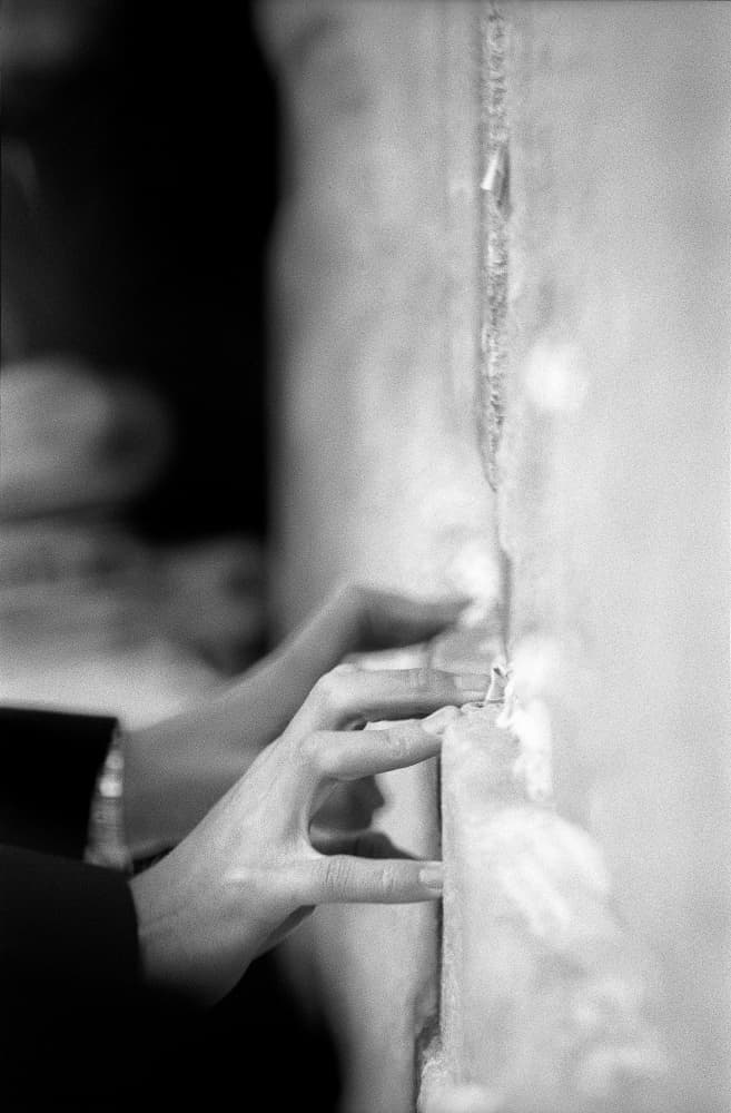 Hands at the Western Wall by Tal Paz-Fridman — canvas wall art