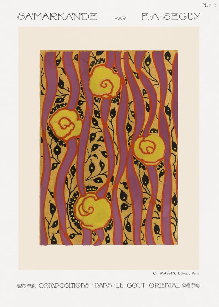 Samarkande 15 by Emile Alain Seguy — canvas wall art