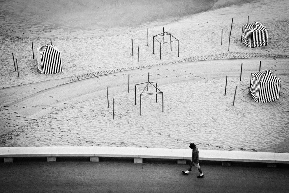 Striped Huts Solitary Walk by Rui Ferreira — canvas wall art