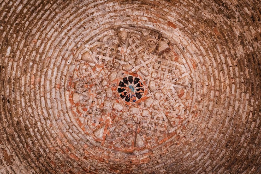 Ancient Dome Pattern by Aimee Giles — canvas wall art