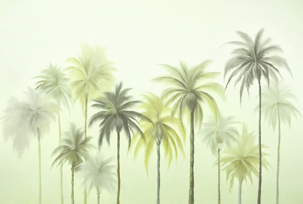 Serene Palm Grove by Andrea Haase — canvas wall art