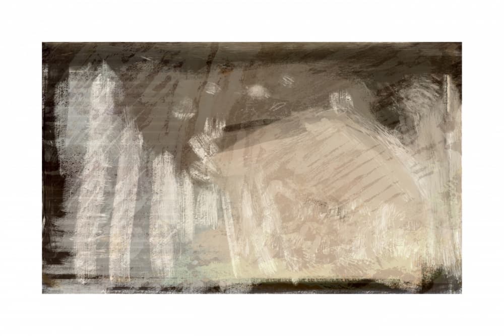 Muted Abstract Mood by cartissi — canvas wall art