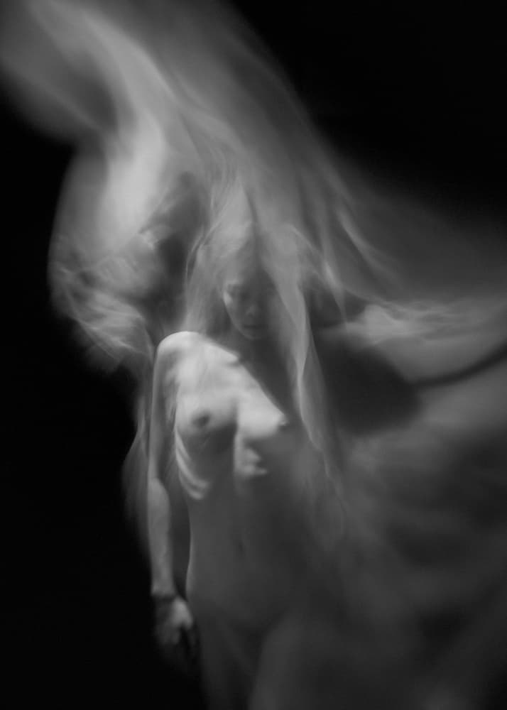 Ethereal Nude Figure by ADIREK M — canvas wall art