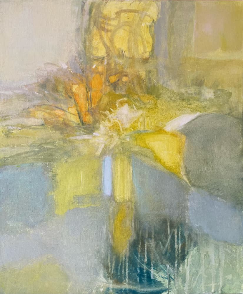Vibrant Abstract Flow by Julia Purinton — canvas wall art