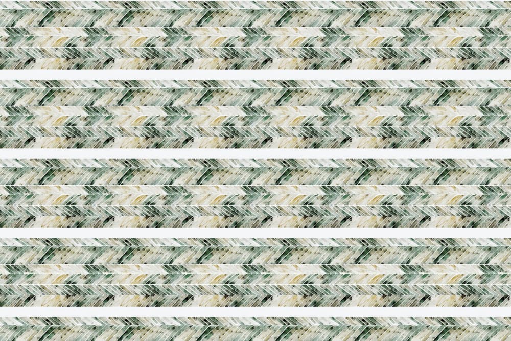 Zigzag Mirage by Treechild — canvas wall art