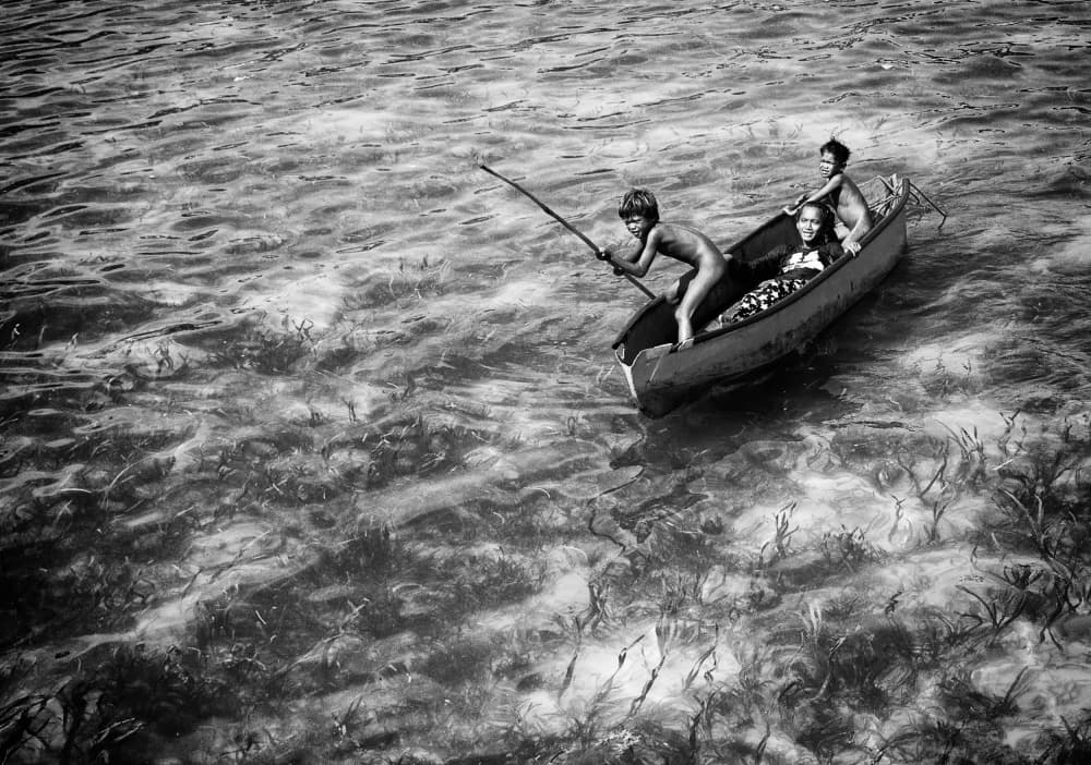 Kids Fishing Boat by John Yuk Kong Chung — canvas wall art