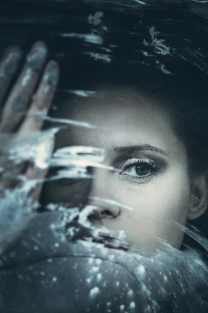 Deep Water Gaze by Magdalena Russocka — canvas wall art