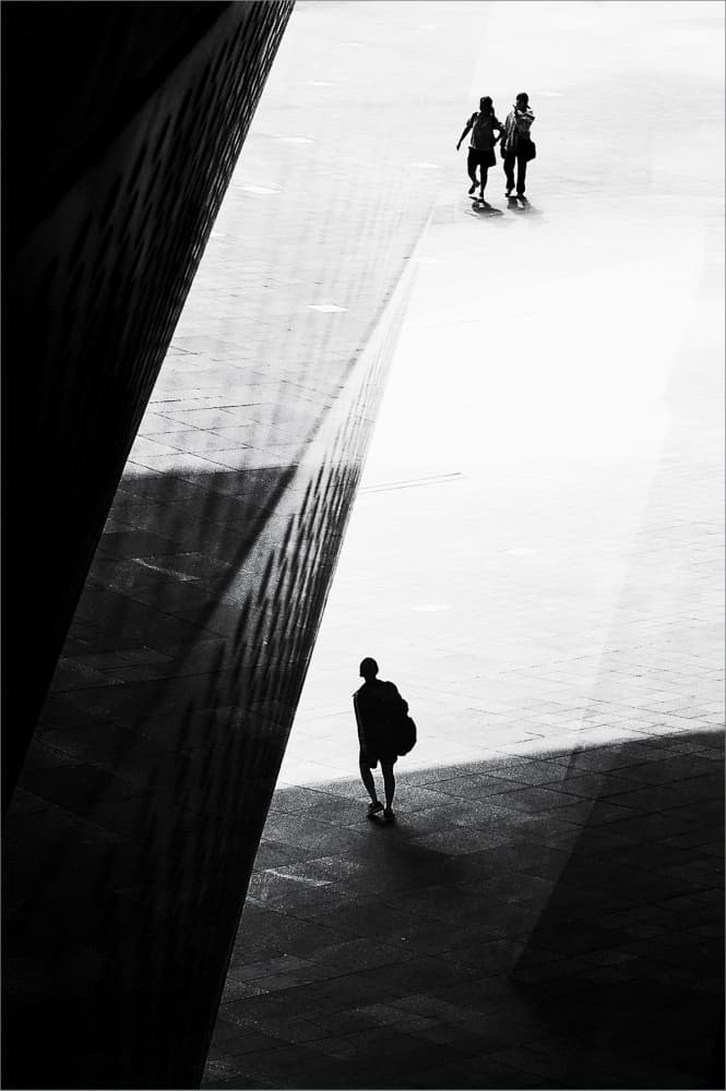 Urban Silhouettes by Parole Kim — canvas wall art