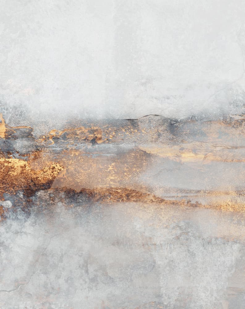 Golden Gray Abstract Layers