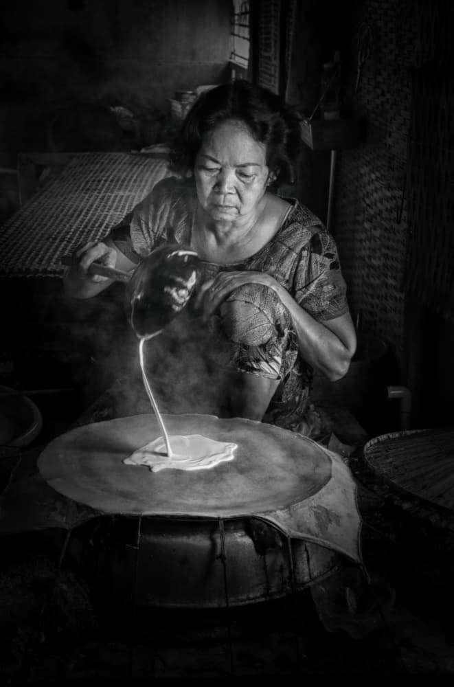Traditional Cooking Process by Jani Novak — canvas wall art
