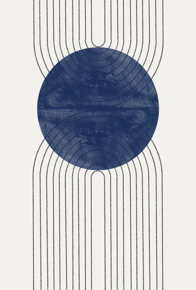 Circular Harmony by THE MIUUS STUDIO — canvas wall art