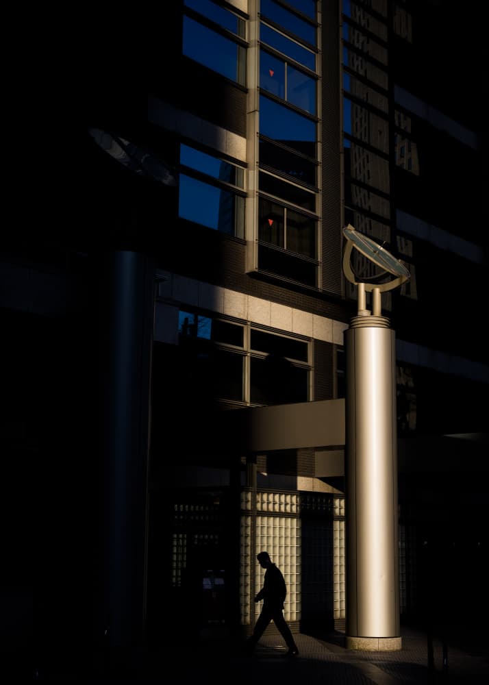 Urban Light and Shadow by Satoshi Hata — canvas wall art