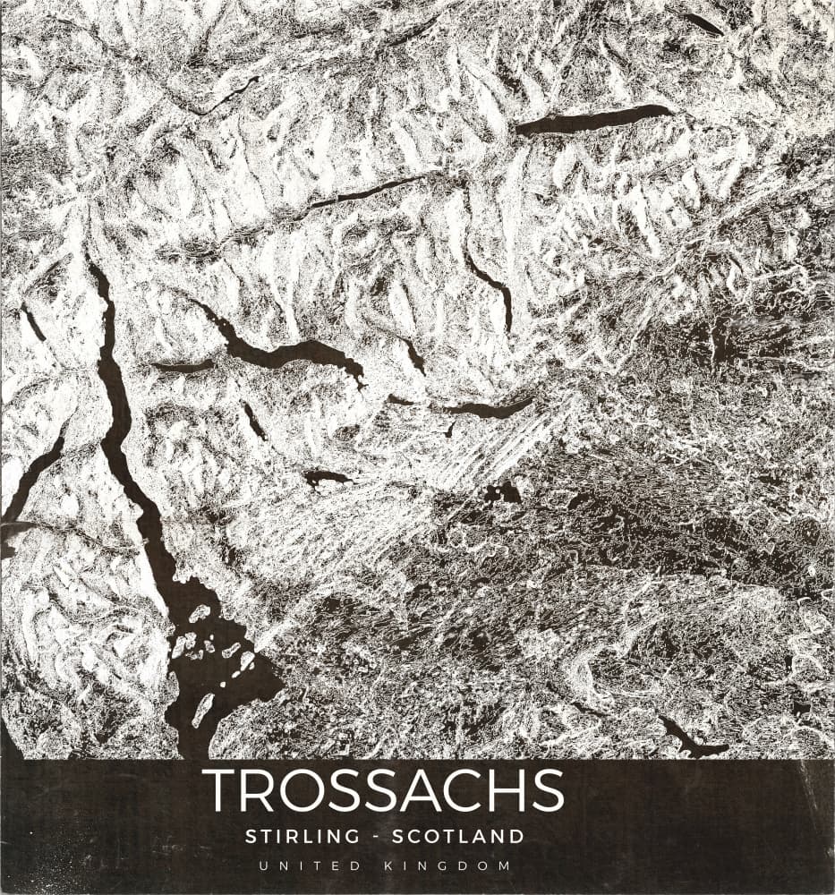 Dramatic Trossachs Landscape by Nicholas — canvas wall art