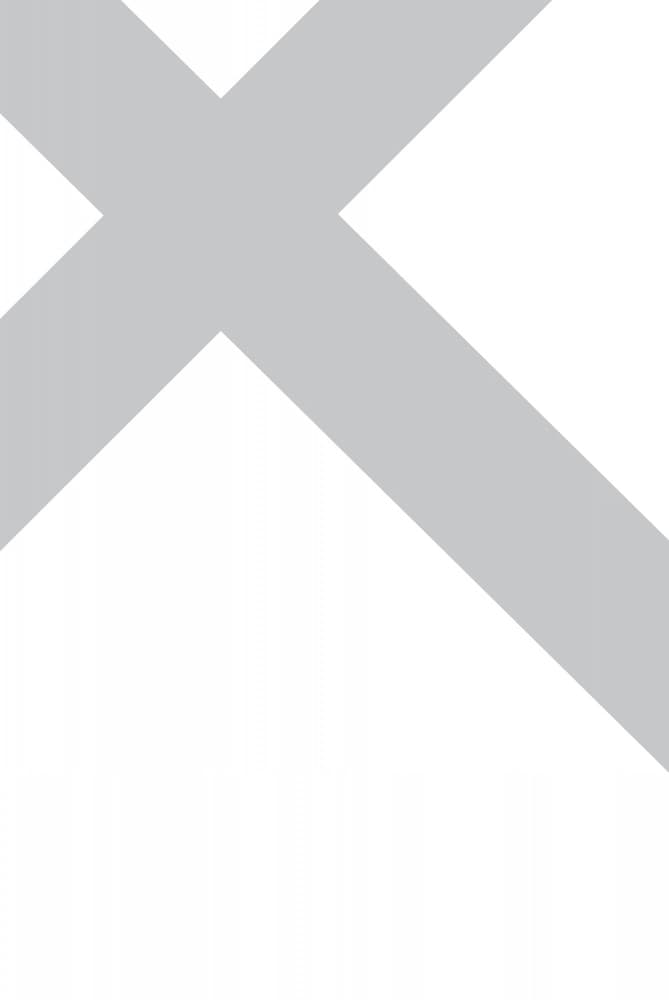 Geometric Cross Lines by Oju Design — canvas wall art