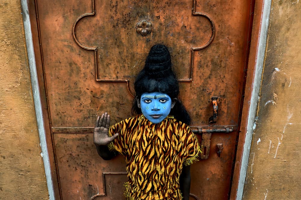Young Shiva Devotion by Avishek Das — canvas wall art