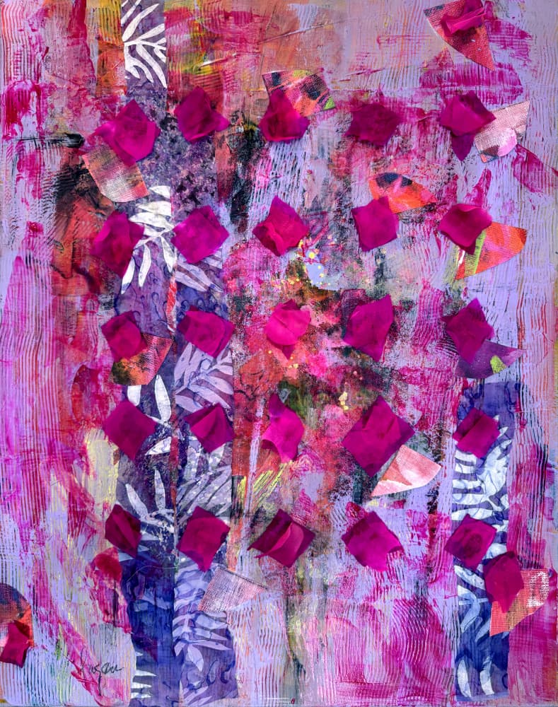Among Roses by Dorothy Fagan — canvas wall art