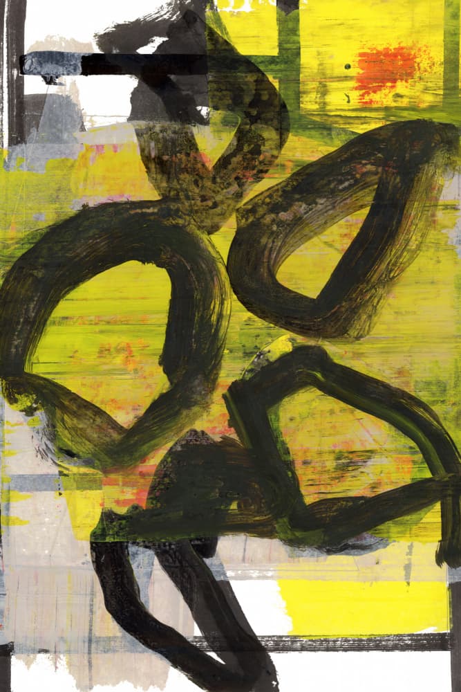 Vibrant Abstract Gestures by cartissi — canvas wall art